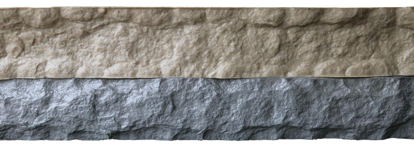 Chiseled Edge Concrete Step and Edge Form Liner 8'L (96") x 6"W x 2"D