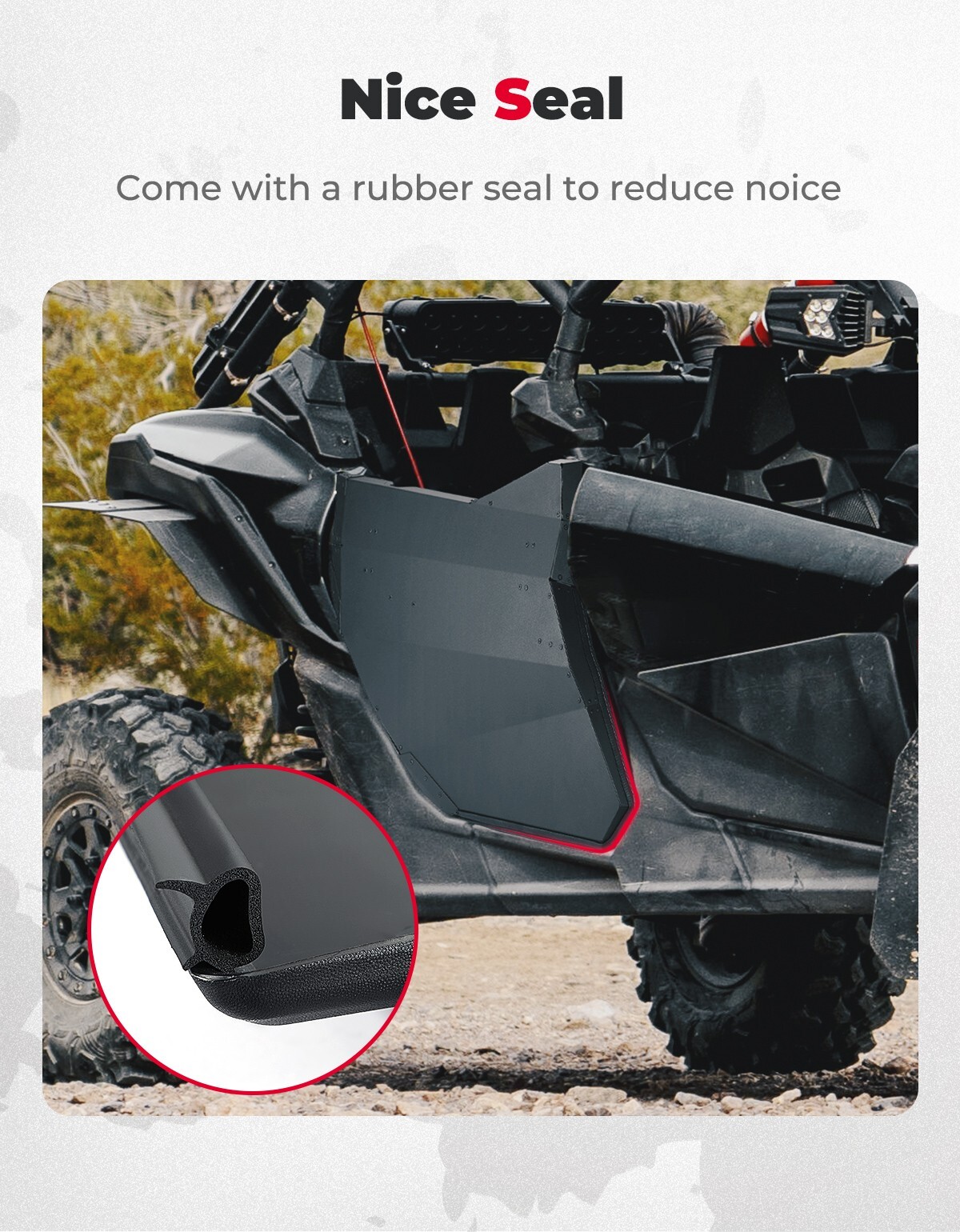 Front & Rear Aluminum Full Doors For Can-Am X3 MAX 2017-2024 4 Seat #715004753