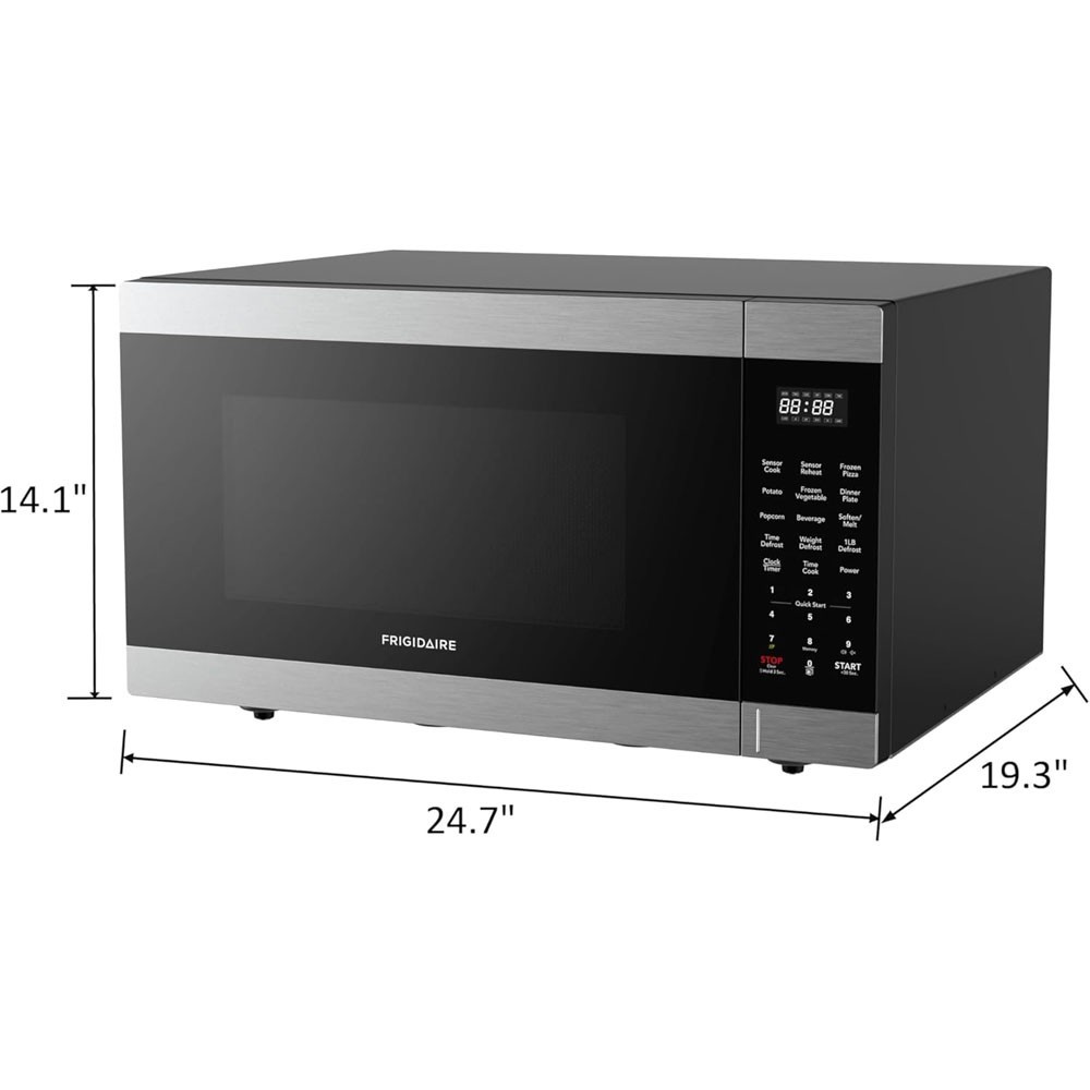 Frigidaire 2.2 cu. ft. 1000W Countertop Microwave (Stainless Steel)