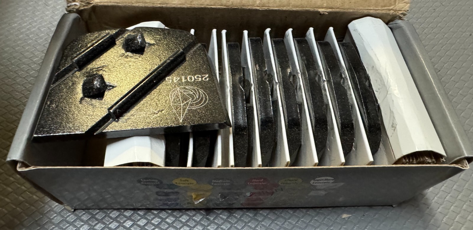 Lavina X QuickChange Trapezoid PCD pads w/ Sacrificial Bar (X-PCD-SB) ⭐BOX OF 9⭐