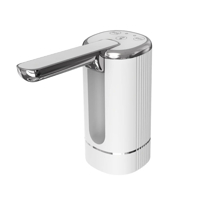 1pc Foldable Electric Water Bottle Pump USB Rechargeable Dispenser - NEW