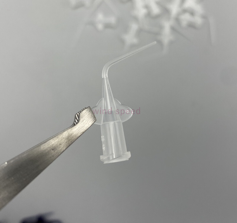 Dental Endo Disposable Root Canal Irrigation Syringe Tips Needle Tips 0.35mm Tip