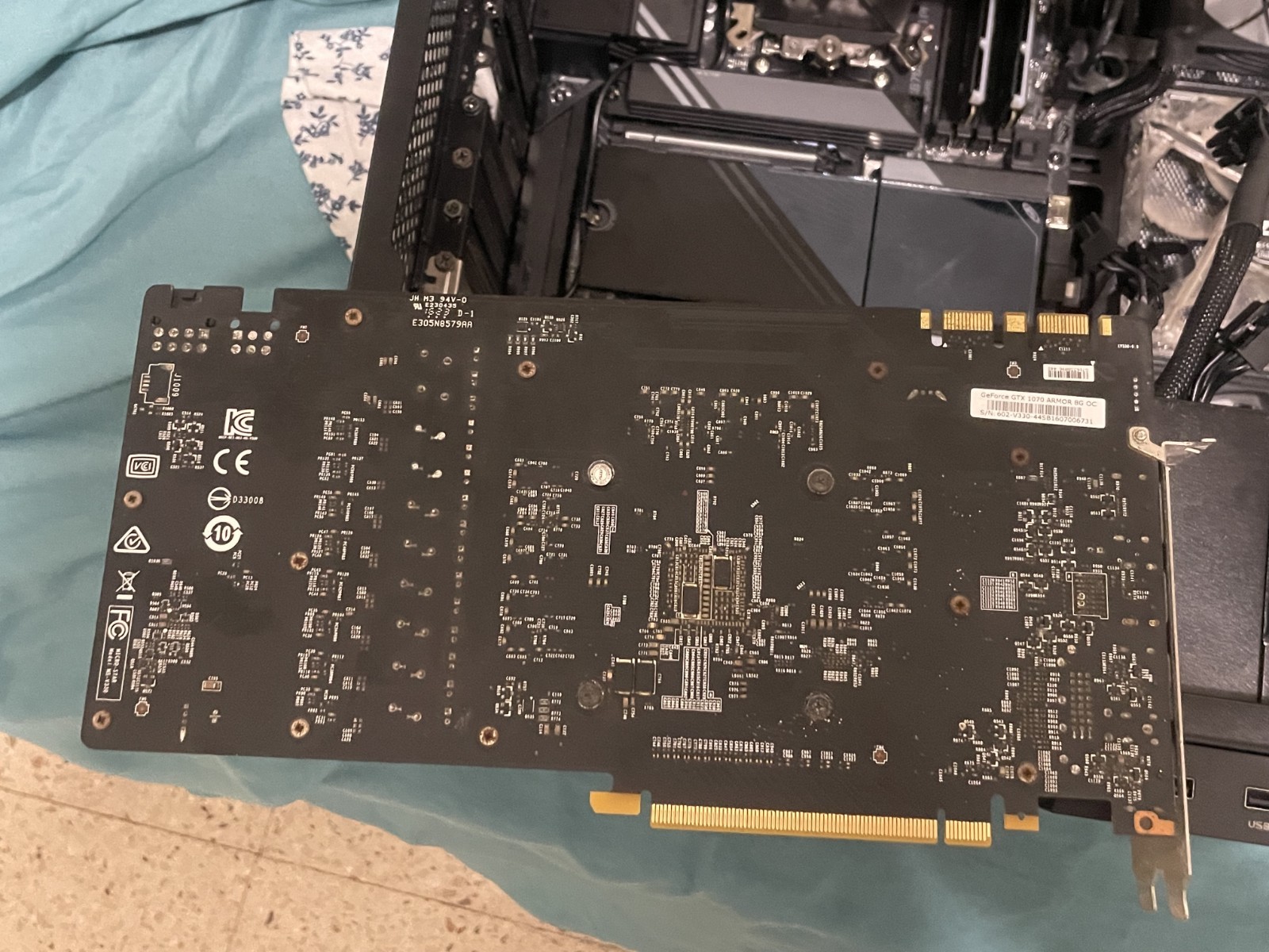 Msi Nvidia Geforce Gtx 1070 Armor 8gb Oc