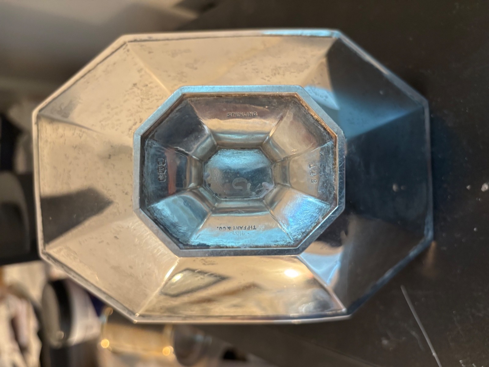 Tiffany Unique Sterling Silver Basket Very Choice Condition 6 1/2 STD Oz