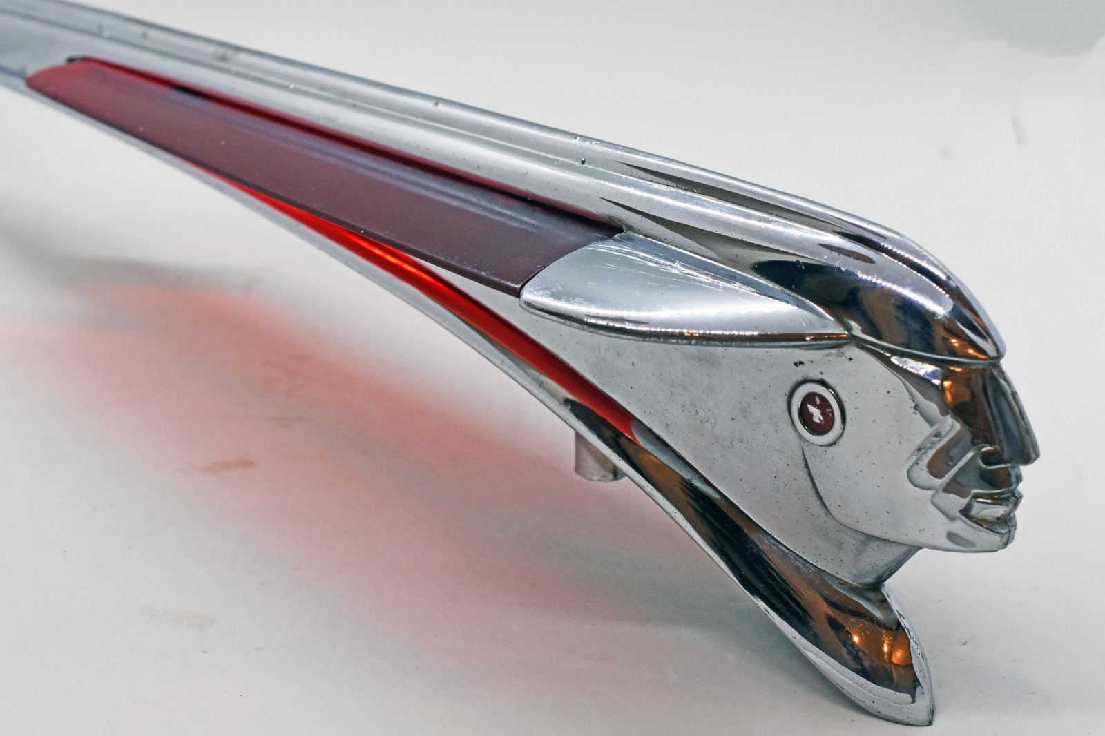 Original 1948 Pontiac Hood Ornament Chieftain 510565 - Vintage & Excellent!