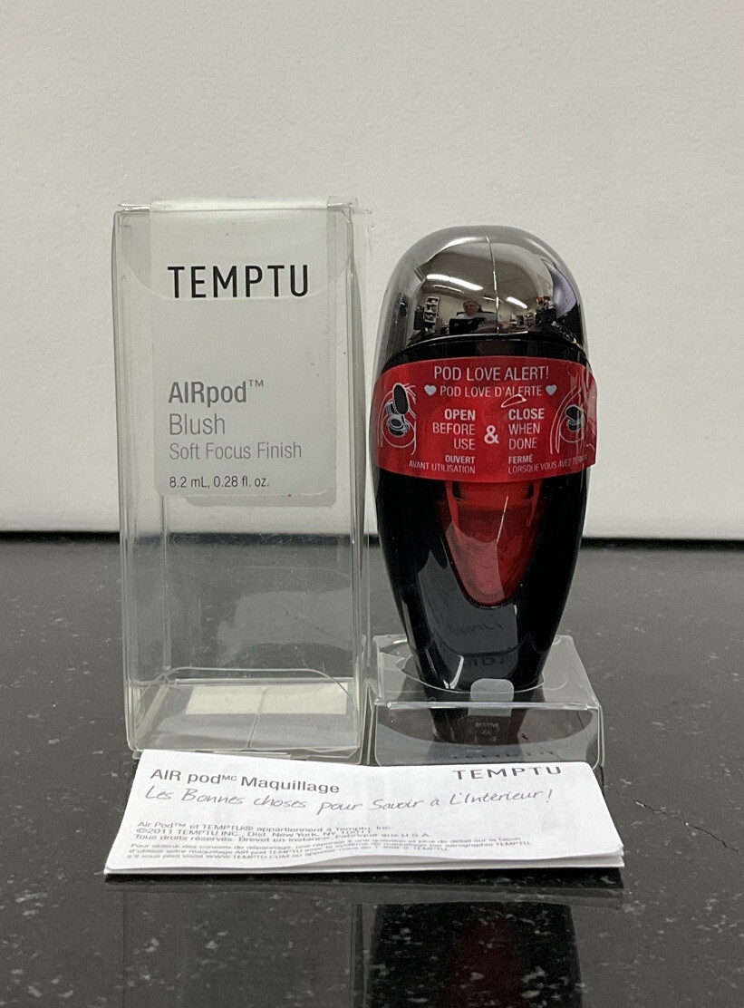 TEMPTU AIRpod Blush Soft Focus Finish Vintage Ruby 405 0.28 Oz NEW