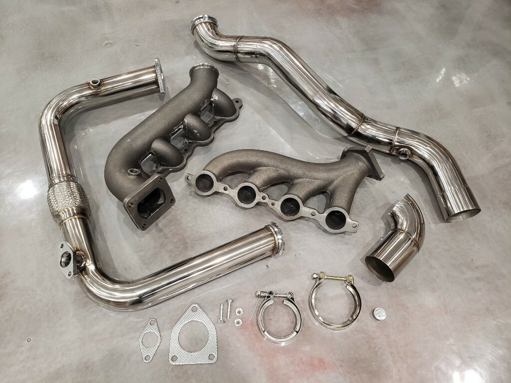 FULL Hotparts Turbo T4 Kit Vortec V8 LS 4.8 5.3 6.0 6.2 FOR Silverado Sierra LSX