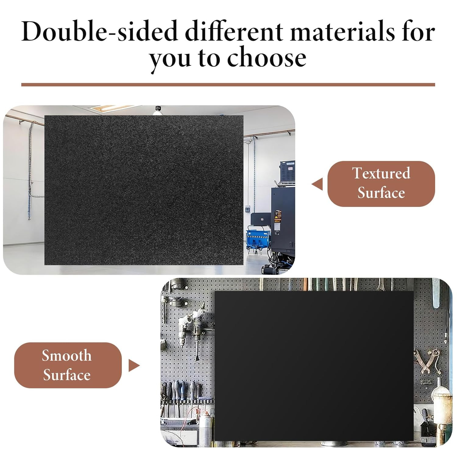 ABS Plastic Sheet 12" X 16" 1/4 Inch Thick 2-Pack Black Rigid Moldable