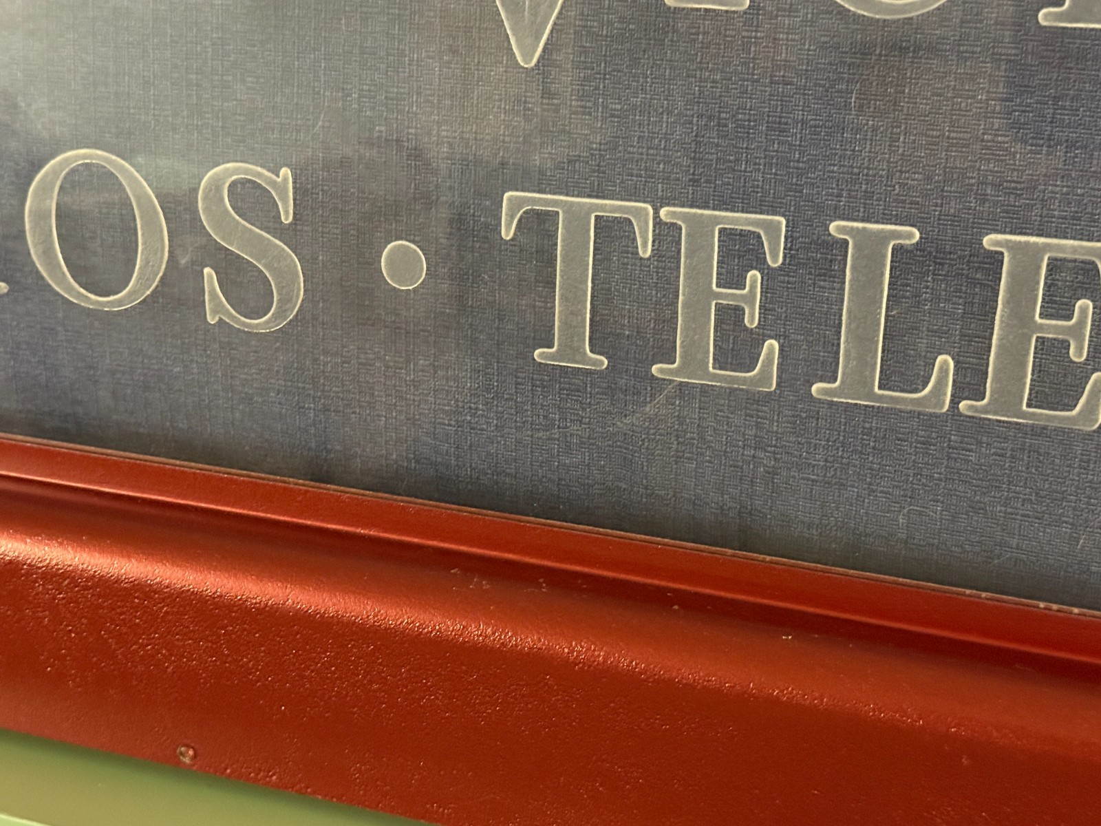 Vintage RCA Victor Radios Television Lighted Store Sign – Untested – Repainted