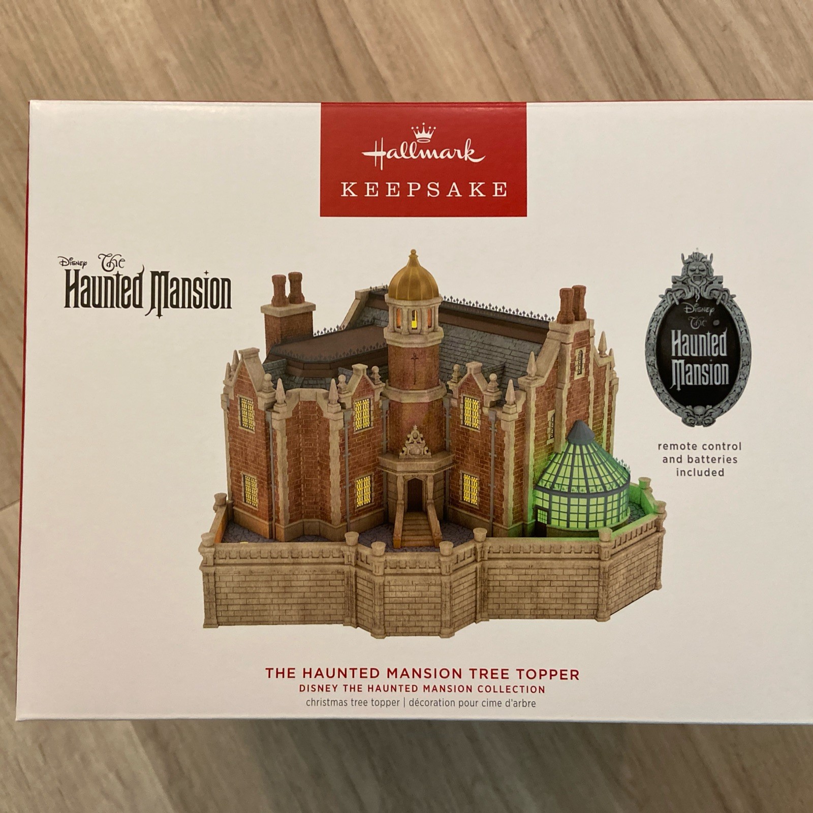 Hallmark Disney The Haunted Mansion Christmas Tree Topper