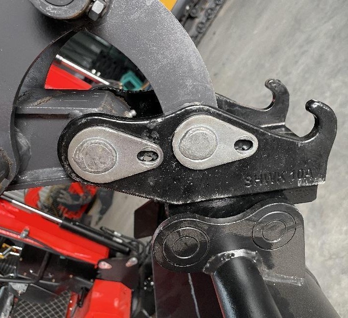 Mini Excavator Quick Hitch Coupler Attachments For 0.8-1.8 Tons Small Digger