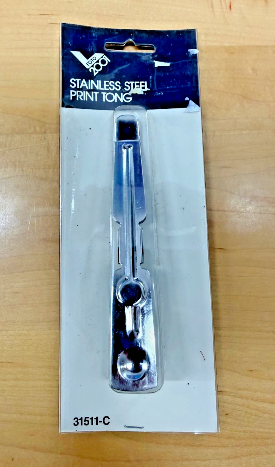 NEW! Foto 2001 - 5.5" Stainless Steel - Darkroom Print Tongs - Made in Germany