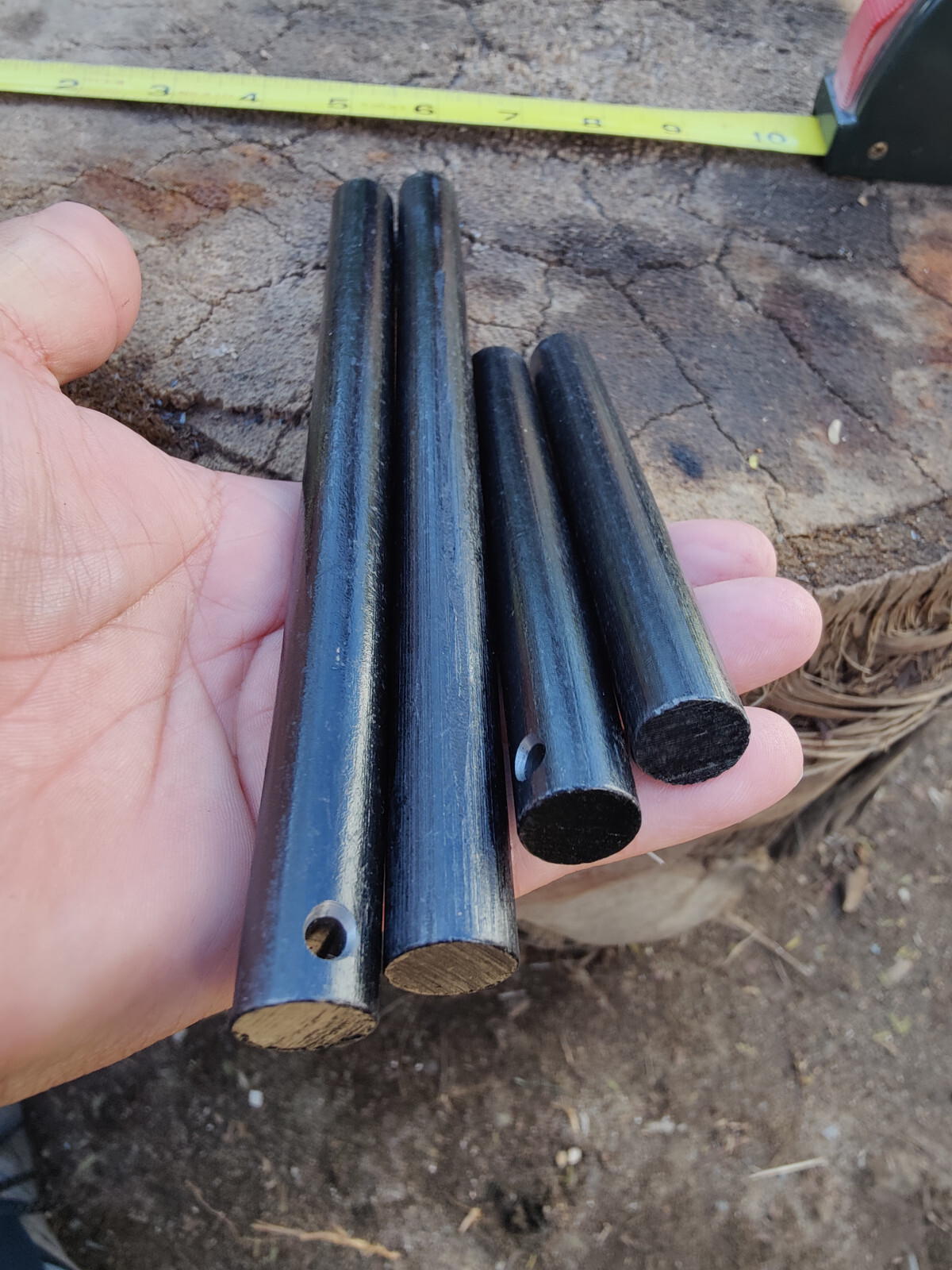 Bushcraft 5/8" diameter by 8" or 5" long ferrocerium rod mischmetal ferro rod