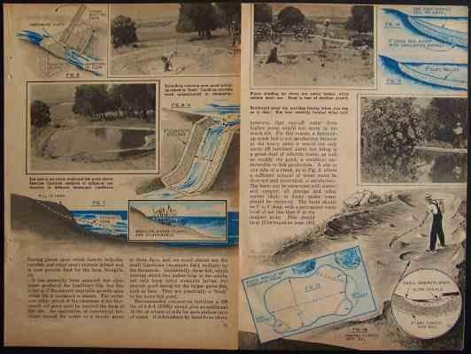 Building FISH PONDS Backyard Farm 1945 How-To build INFO Save$