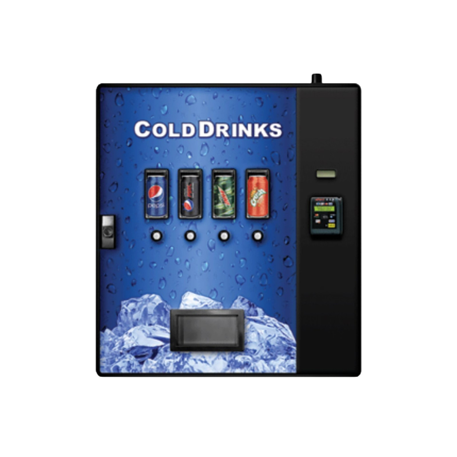 Slim Drinks Vending Machine, Wall Mounted cooler Drinks Vending Machine