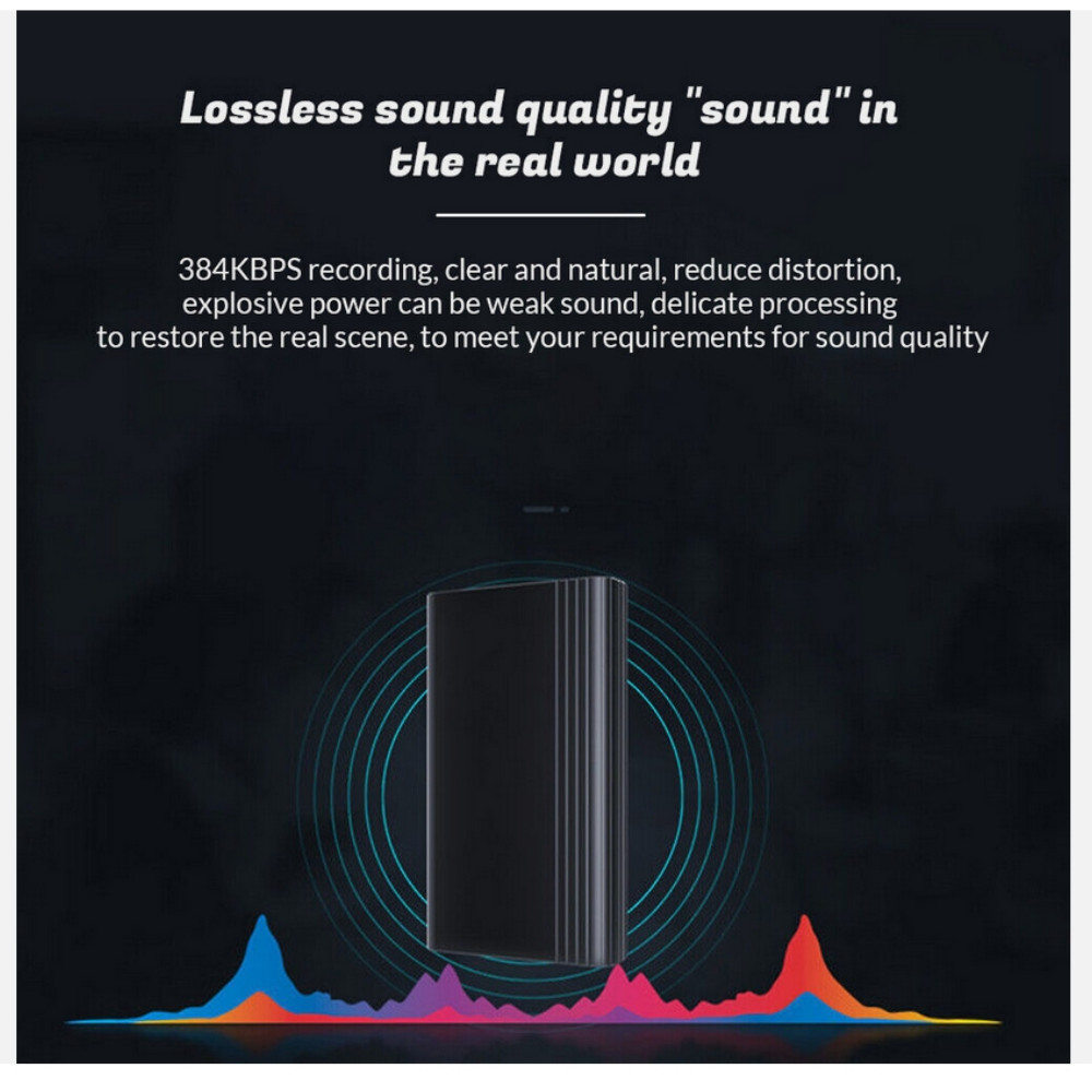 Spy Digital Voice Activated Mini Sound Audio Recorder Dictaphone MP3 Player