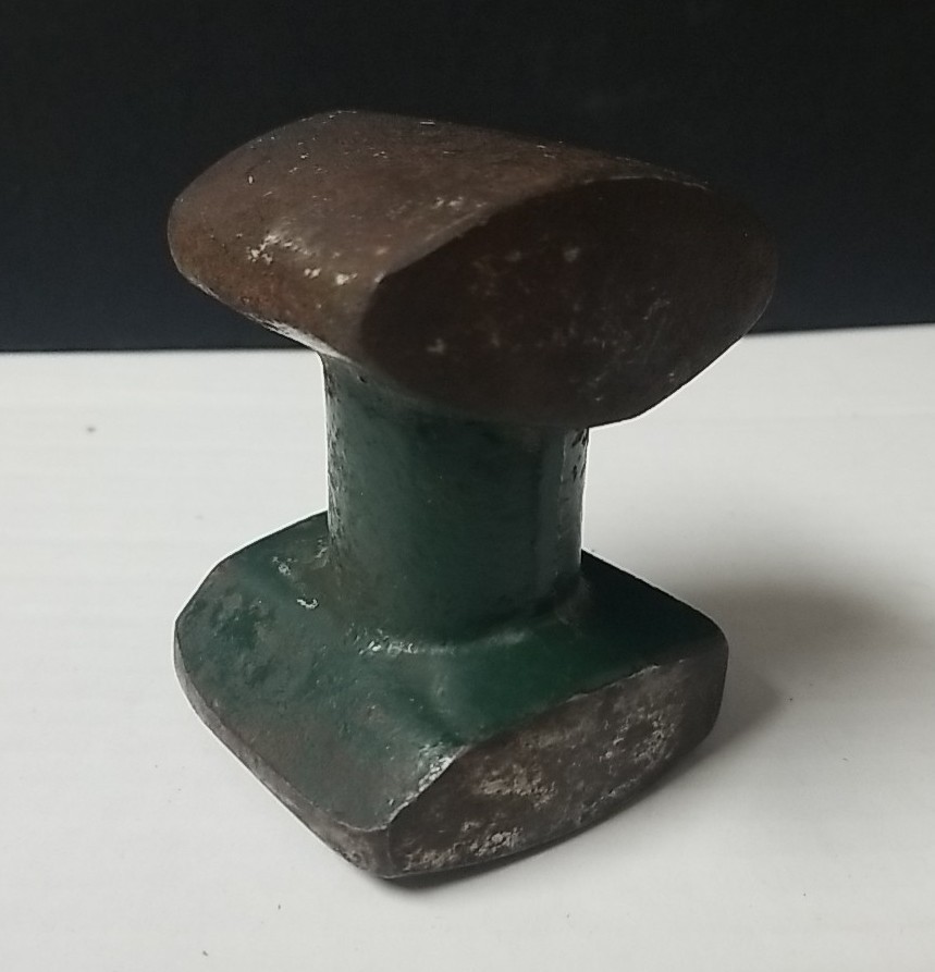 VINTAGE HAND ANVIL UNVERSAL BLOCK GENERAL AUTO BODY DOLLY