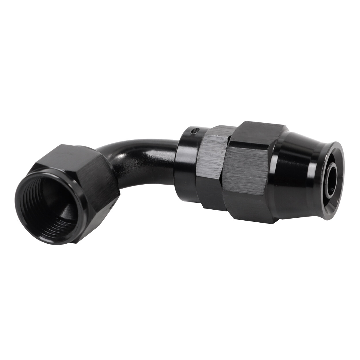 LokoCar PTFE Hose End Fittings 4AN 6AN 8AN 10AN 0° 45° 90° Degree Fits PTFE Hose