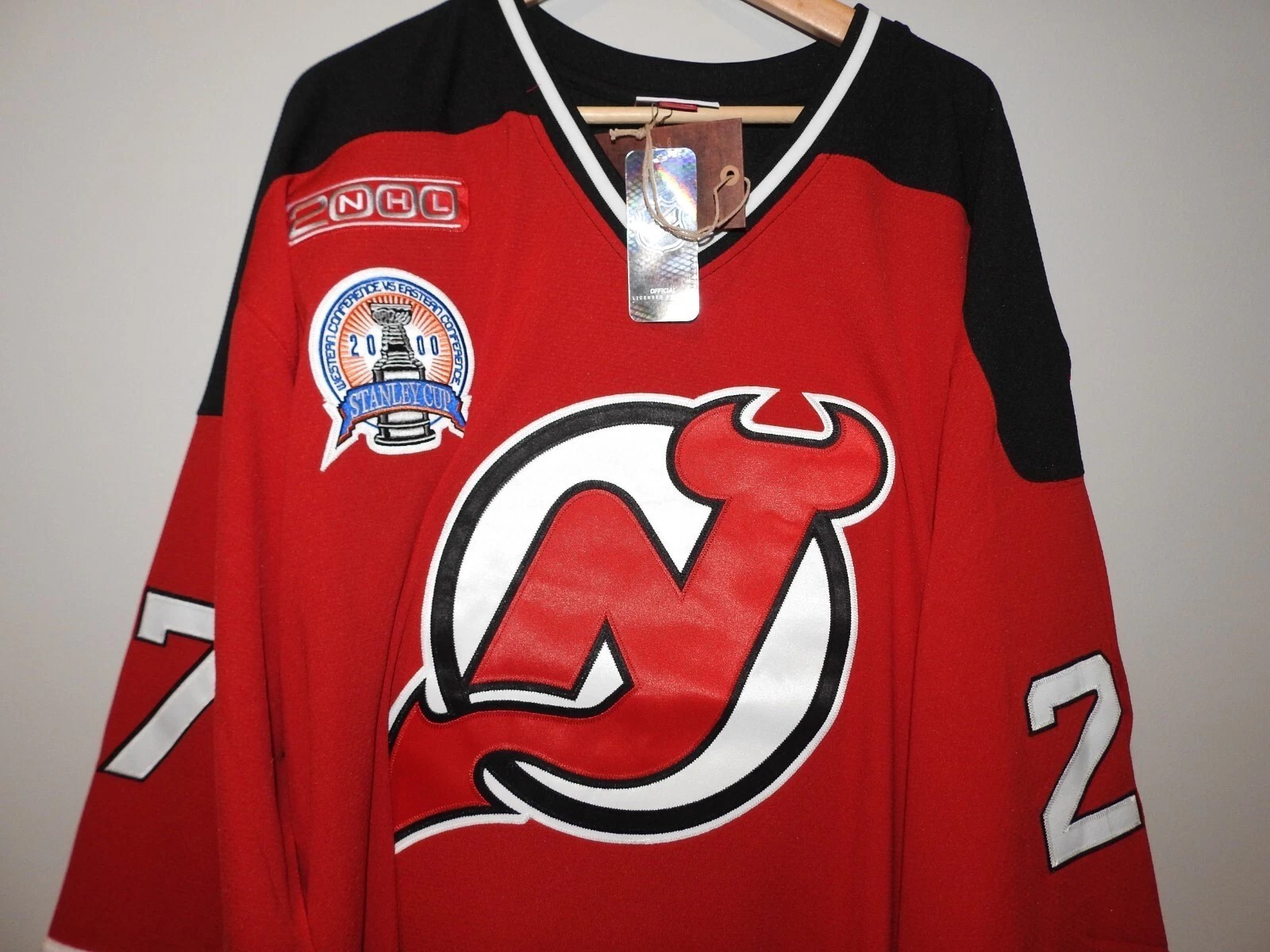 Mitchell & Ness New Jersey Devils #27 Hockey Jersey Used Mens Tall 5XLT