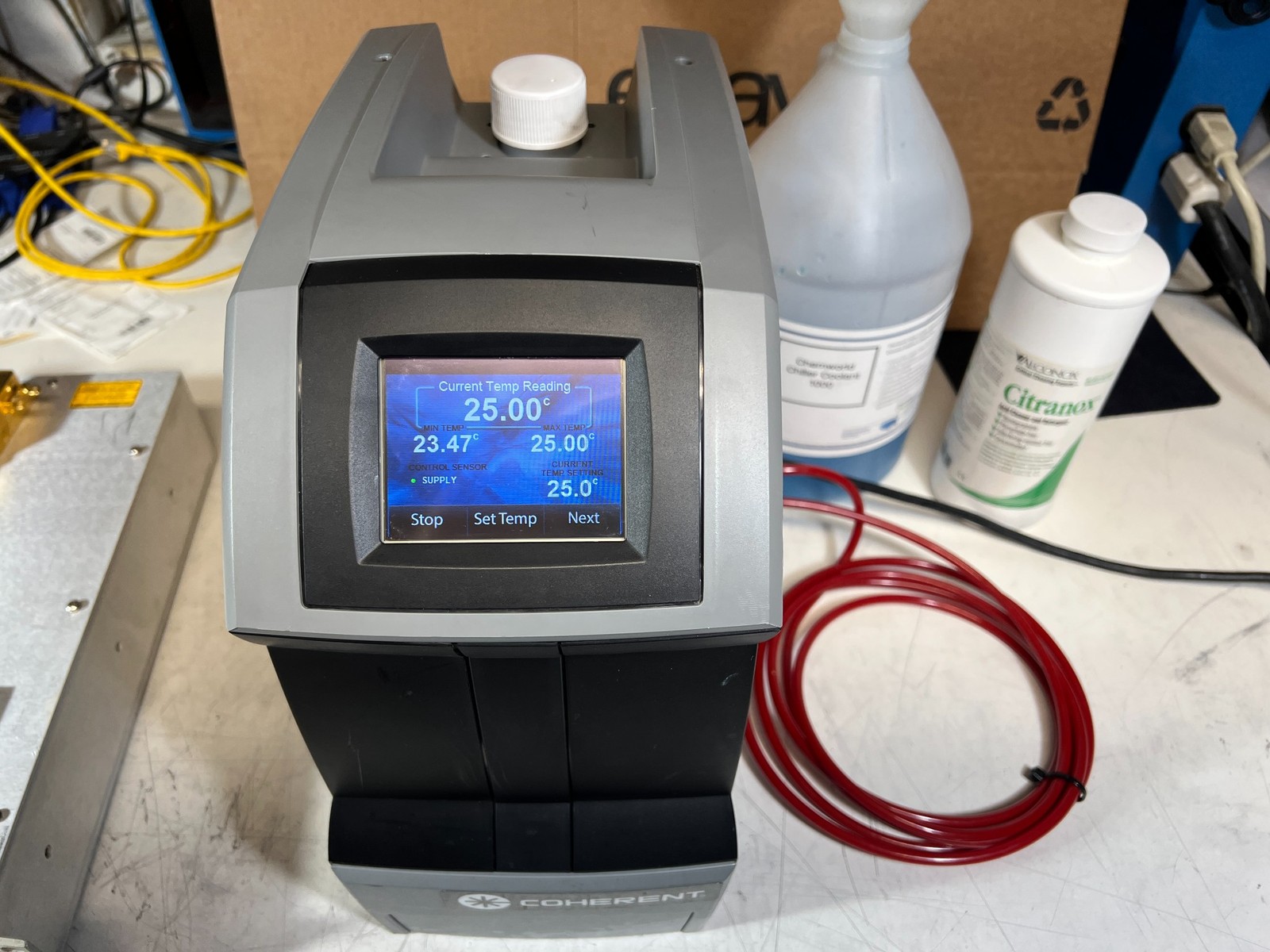 ThermoTek T257P-30 240W Solid State Recirculating Chiller/Heater Cleaned/Tested