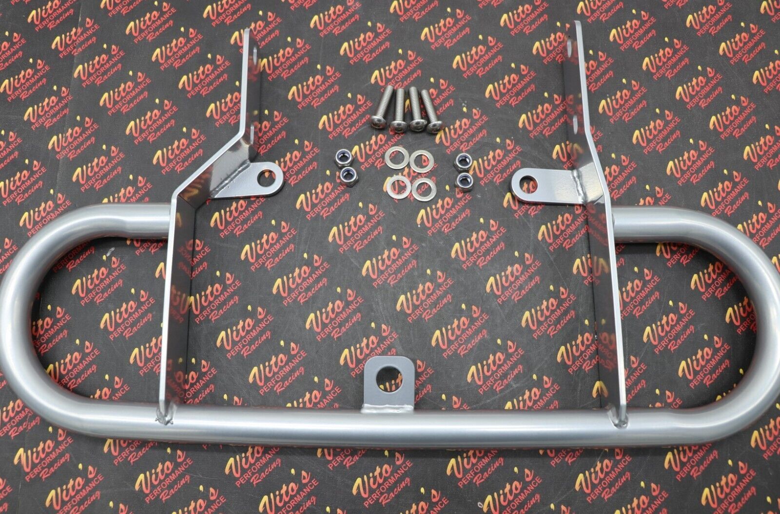 Vito's rear grab bar Yamaha Blaster back bumper 1988-2006 SILVER WIDE DESERT