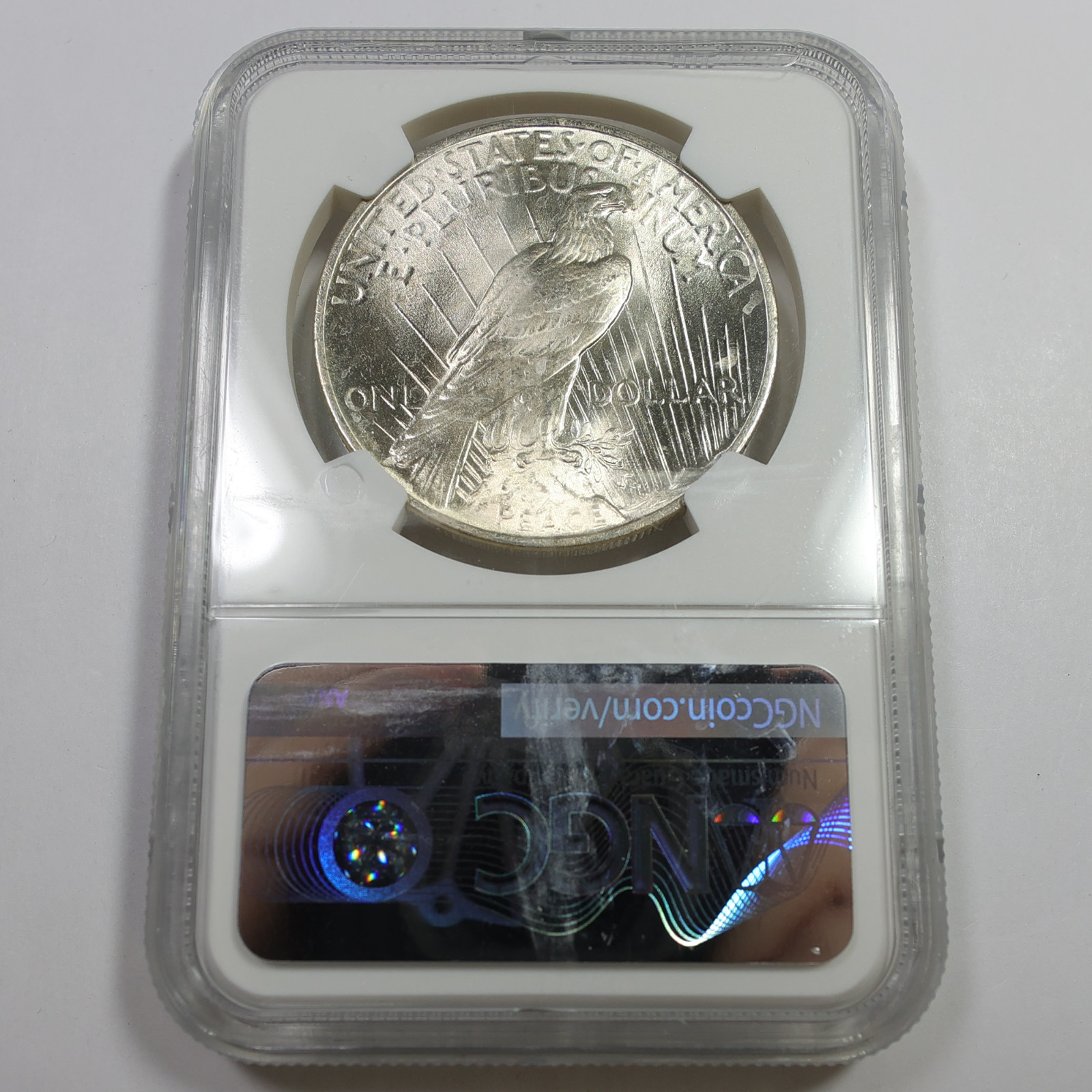 1924 P NGC MS64 - Silver Peace Dollar $1 US Coin #59521B