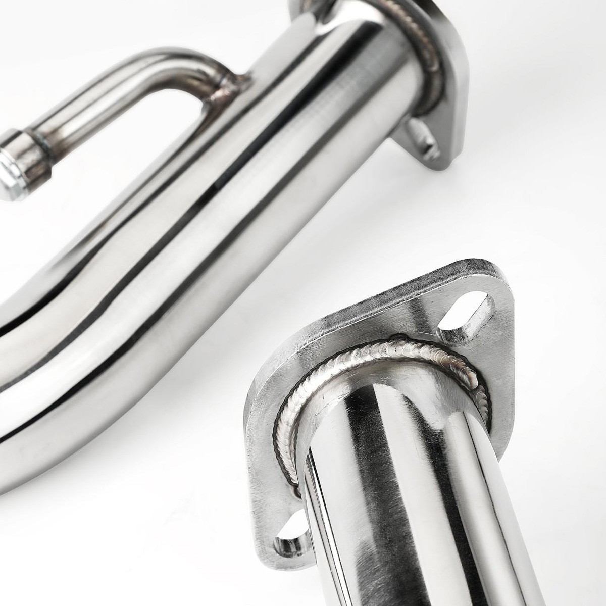 2.5" Exhaust Pipe Fit For 09-18 Nissan 370Z 08-13 Infiniti G37