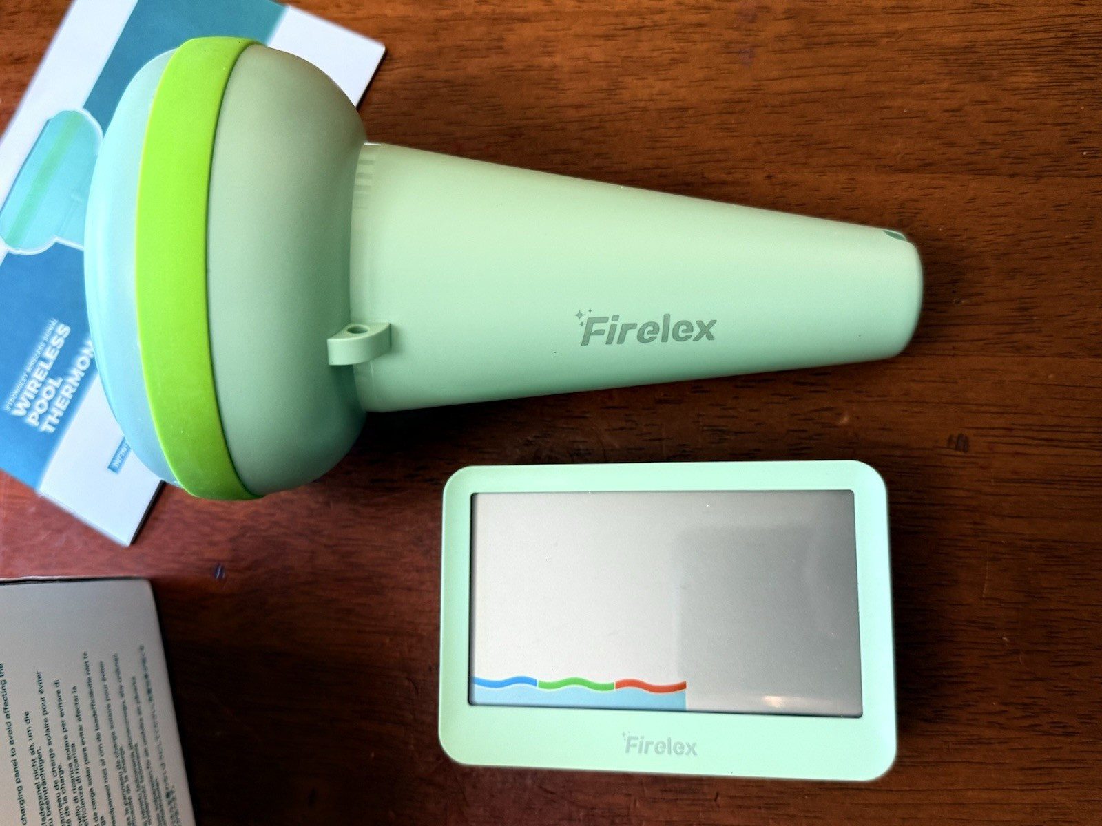 Firelex Wireless Solar Pool Thermometer Indoor & Outdoor Monitoring