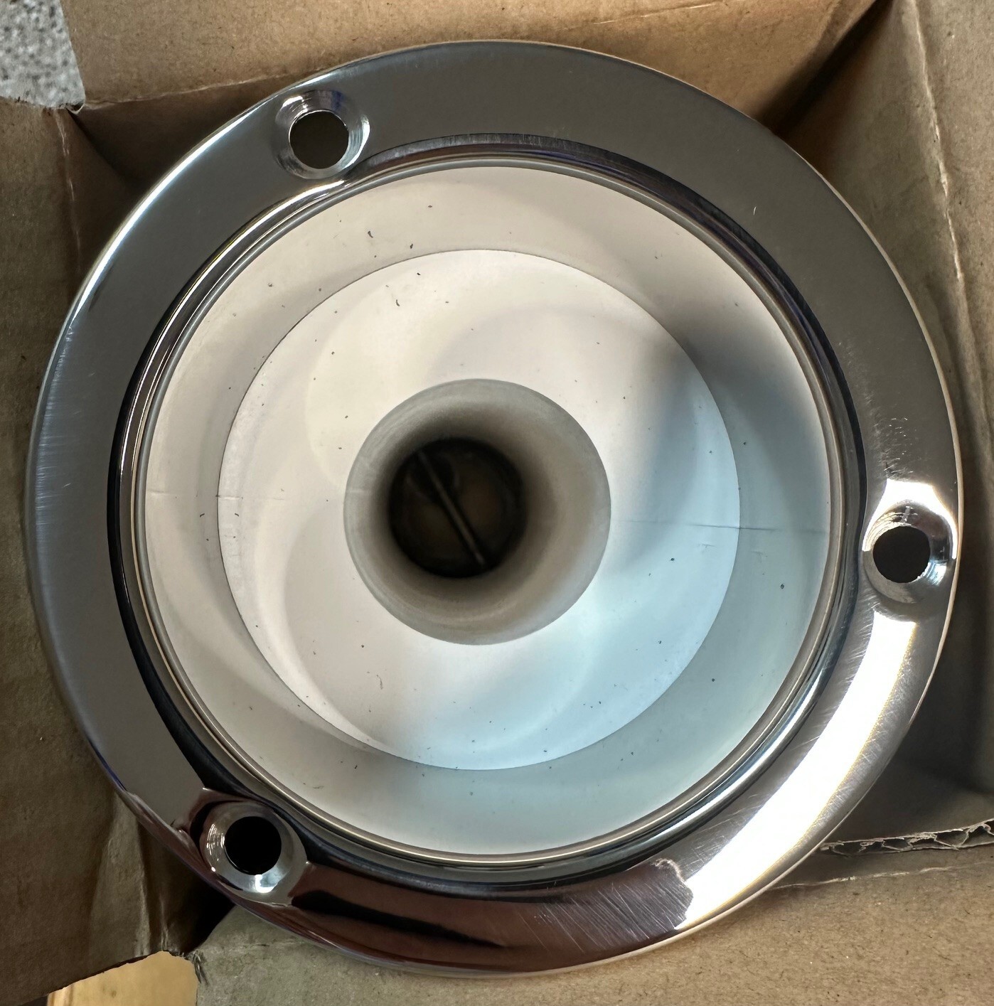 Stainless Steel 30 Degree Rod & Cup Holder Drain Round Top FREE SHIPPING