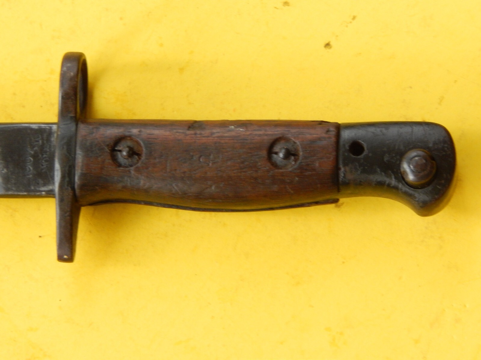 ENFIELD 1907- Mk111 SWORD BAYONET /SCABBARD - MOLE ( 1910) + (Canadian Marked)