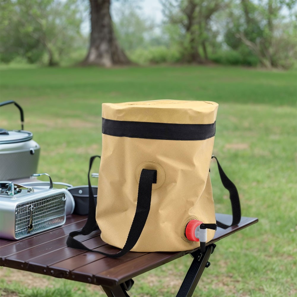 10L Portable Water Carrier with Faucet for Camping Hiking Traveling Fishing