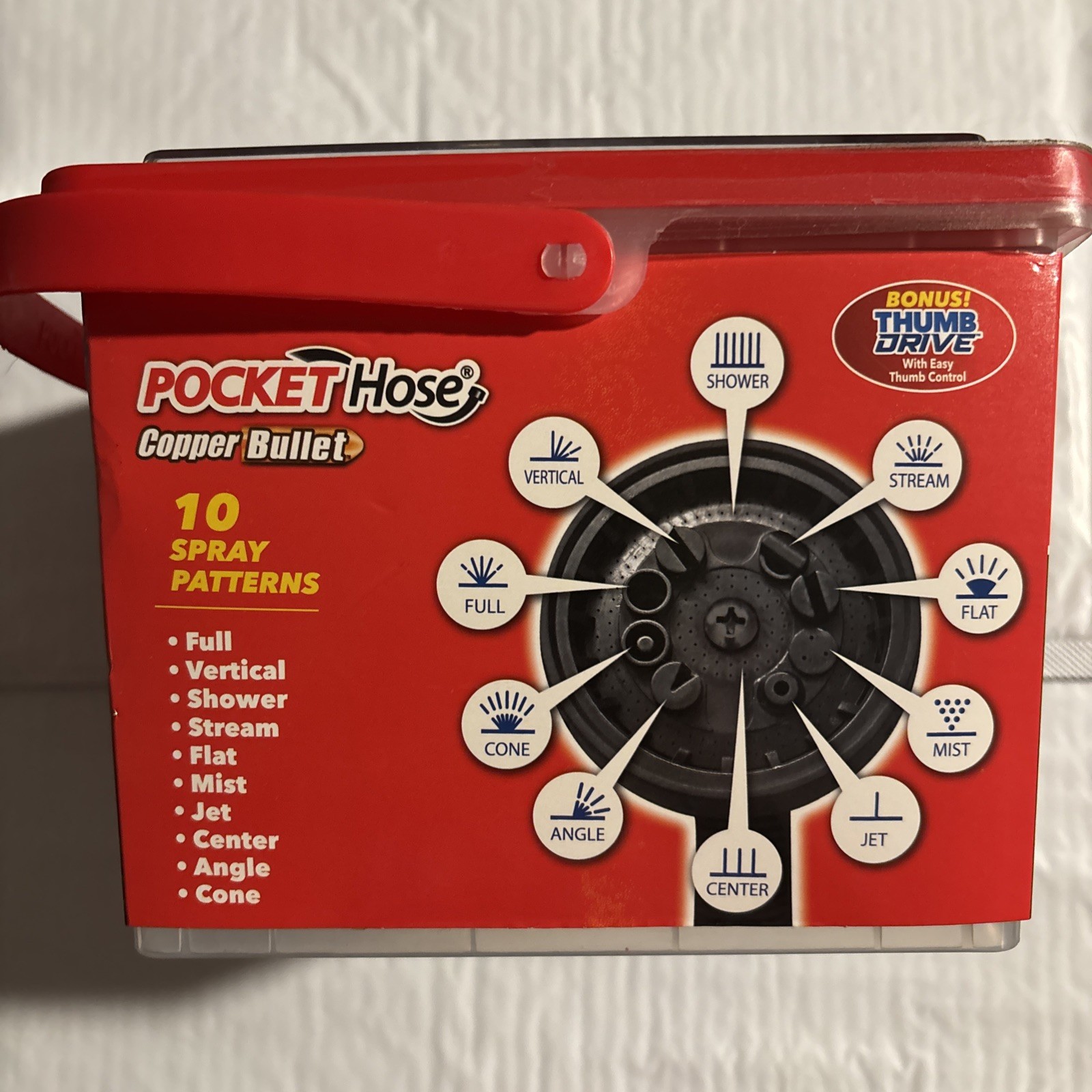 50 ft Pocket Hose Copper Bullet