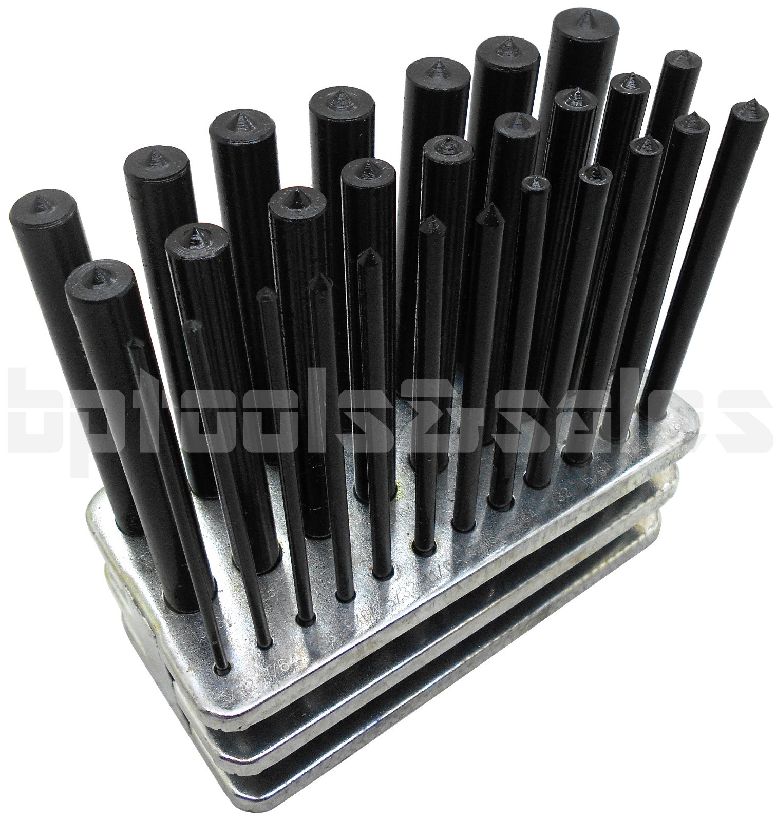 28pc Center Punch Transfer Punch Set Steel Thread Tool Kit
