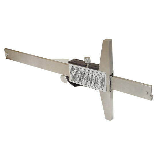 Double Hook 6"/150mm Electronic Depth Gage Caliper
