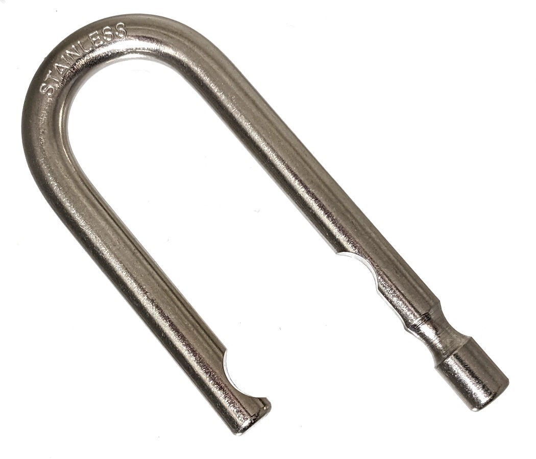 ABUS 2" Stainless Replacement Shackle for 83/45 and 83AL/45 Padlock