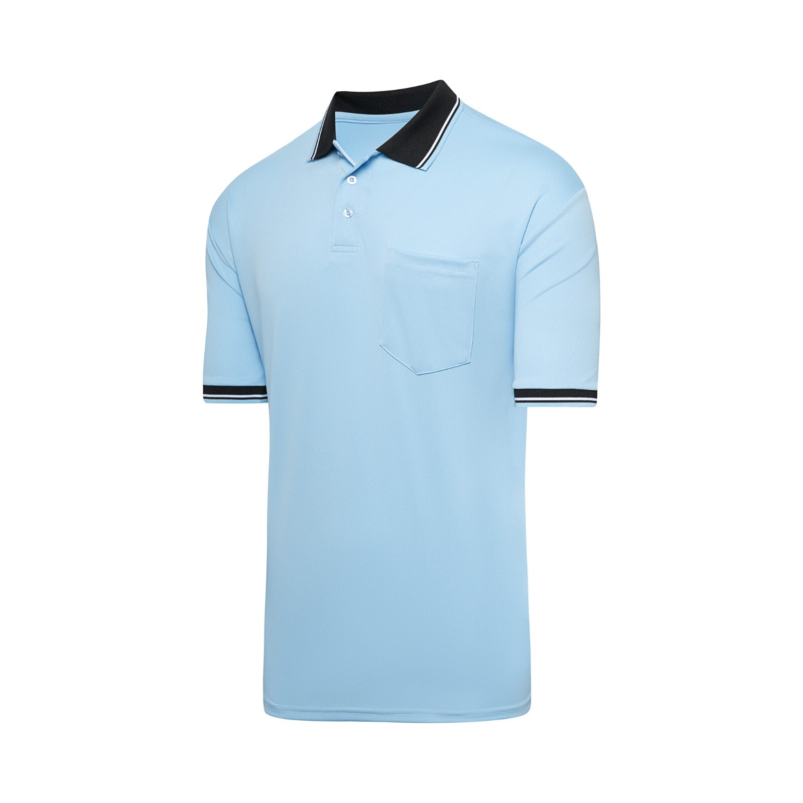 Murray Sporting Goods Light Blue Short Sleeve Baseball and Softball Umpire Shirt