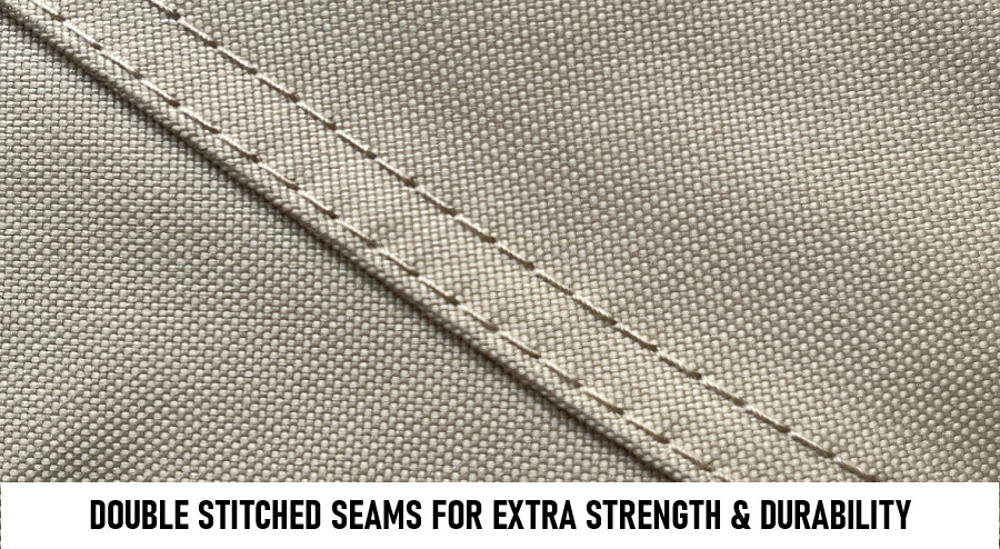 HEAVY DUTY FISHING/SKI/RUNABOUT/BOAT COVER 22', 23', 24' TAN