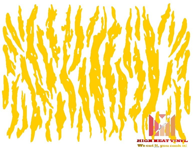 Standard Vinyl Stencil/Vinyl Decal 10" x 12" -Vietnam Tiger stripe style