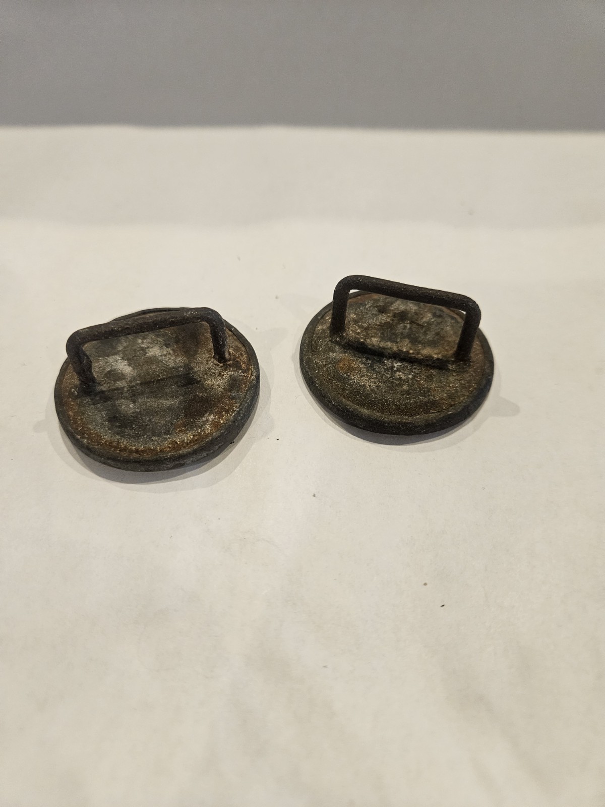 ORIGINAL! CIVIL WAR UNION ARMY U.S. HORSE BRIDLE ROSETTE Qty: 2