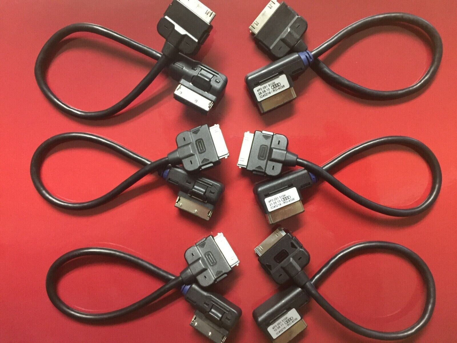 Genuine Audi/VW AMI iPod® /iPhone® Cable MDI 30-PIN Adapter Charger 4F0051510K