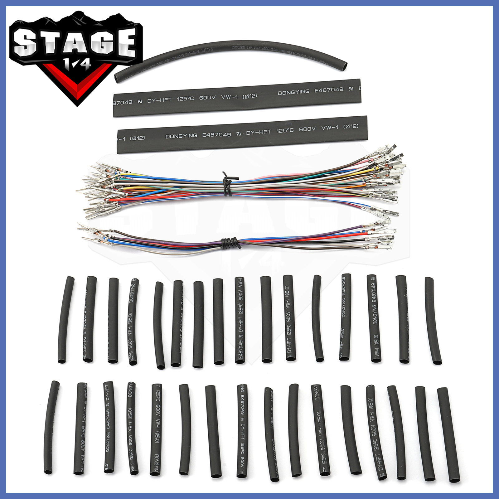 10"-16" Handlebar Extension Wiring Harness Kit For 2007-2013 Harley Touring