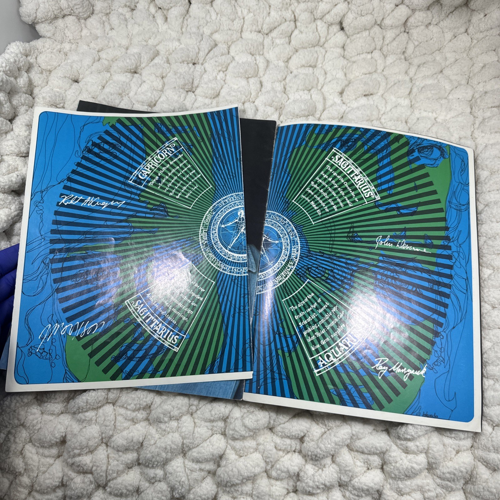 THE DOORS WAITING FOR THE SUN Jim Morrison 1968 TOUR Program Original 1968 As Is