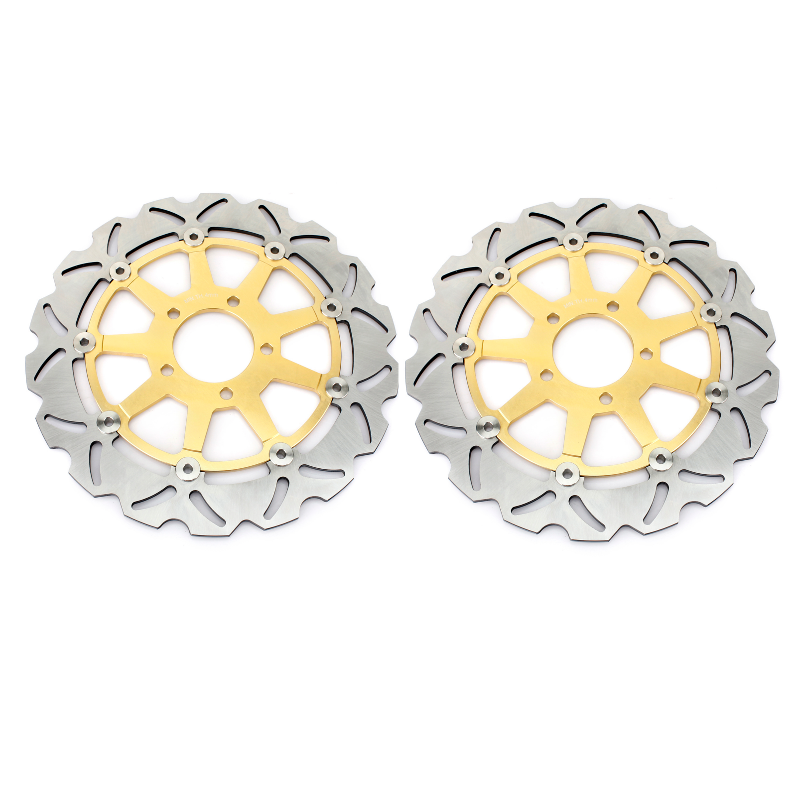 Front Rear Brake Disc Rotor Pads GSXR 600 97-03 GSXR 750 00-03 TL1000S 97-03