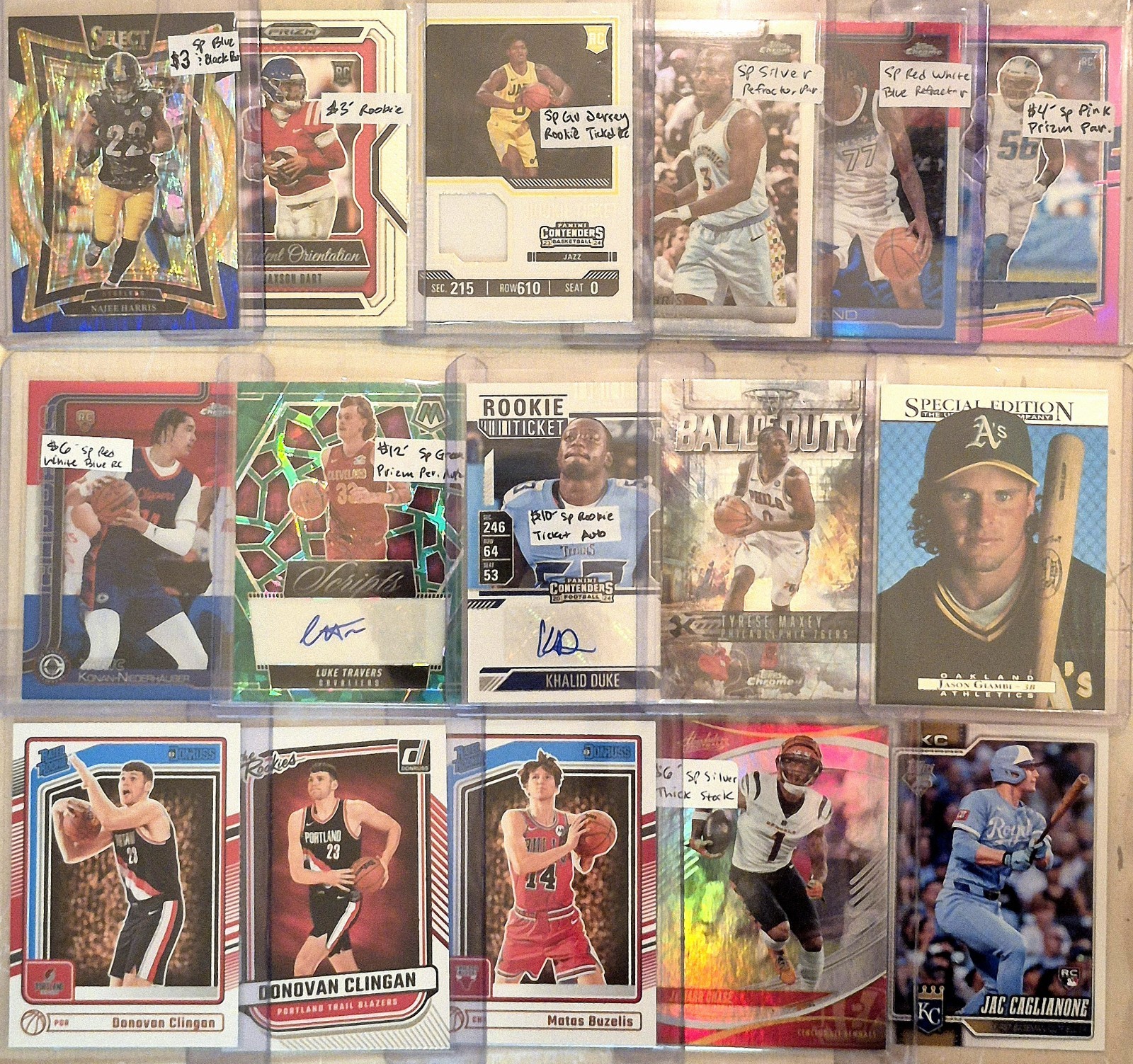 SPORT CARD COLLECTION PSA SP AUTO #ED PAR. RELIC GU JERSEY ROOKIE JORDAN RC LOT