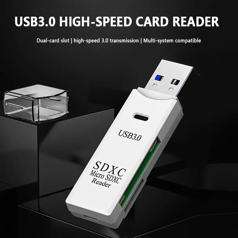 USB 3.0 Micro SD SDHC TF Card Reader Memory Adapter for PC Laptop Camera lot
