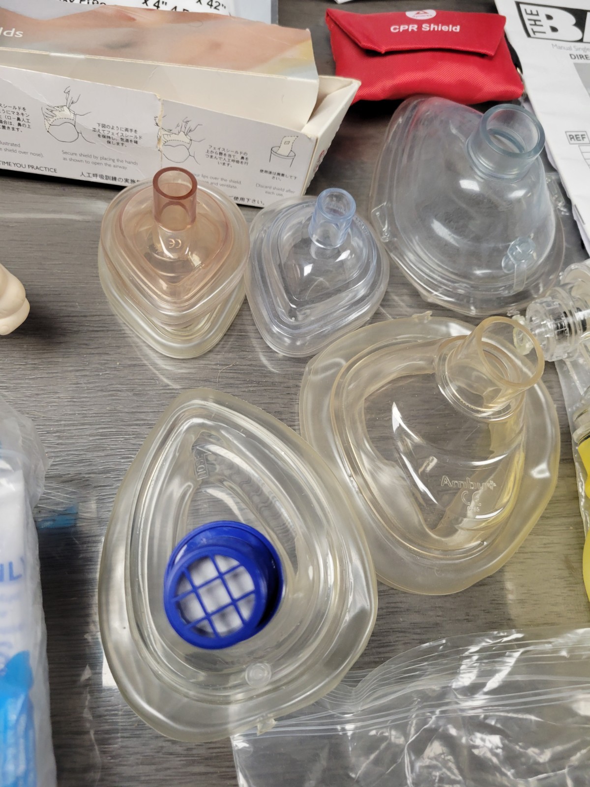 Huge Lot Of Prestan Adult Baby Anne CPR Manikin Kit Trainer Bundle With Extras