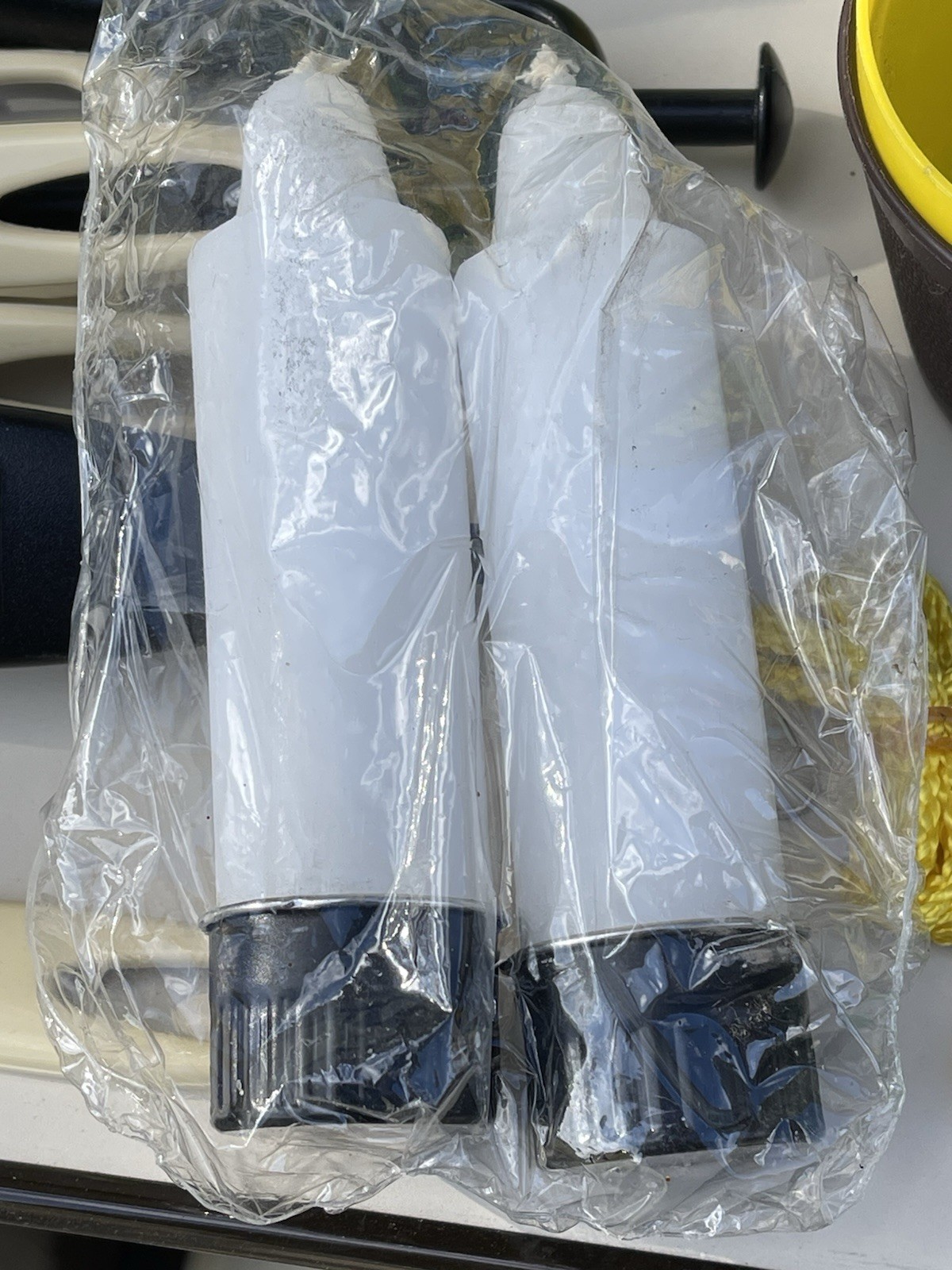 VTG Metal Chuck Box Camping Kitchen Storage Trunk w/ Contents Brown