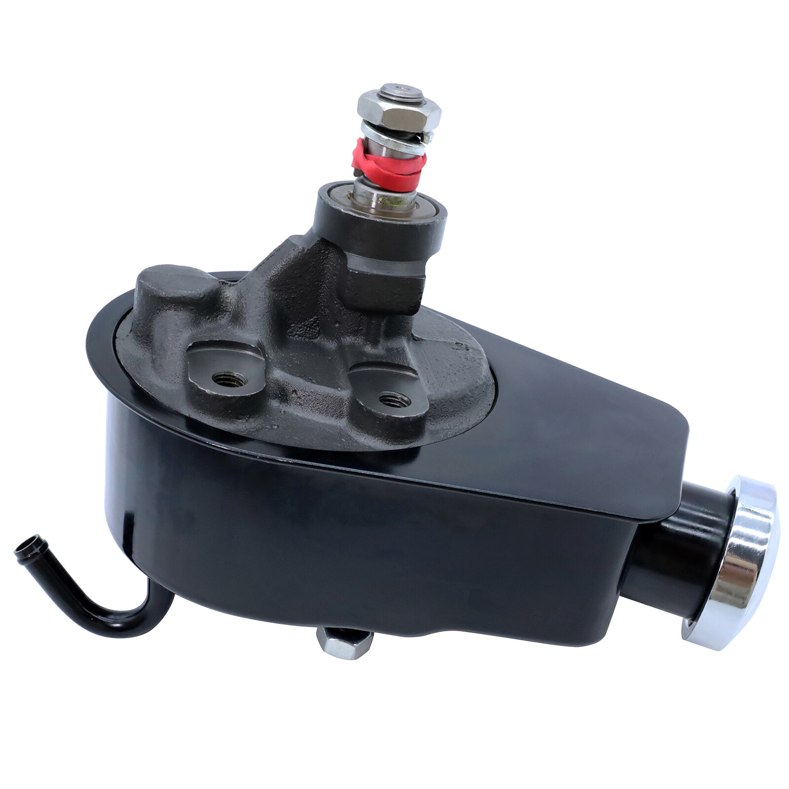 Saginaw Power Steering Pump For Small Big Block Chevy SBC BBC 350 454 327 Black