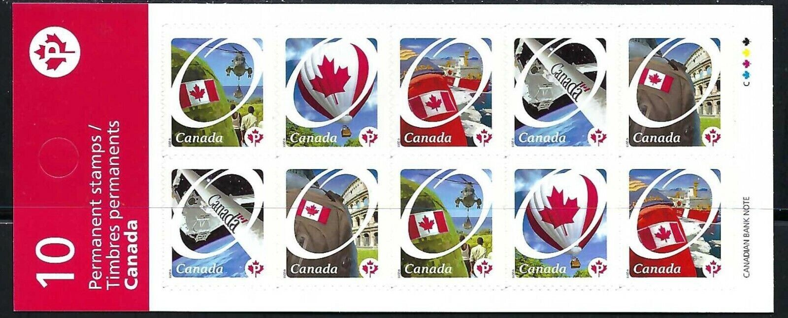 Canada BK439 - Scott 2419-2423 - Canadian Pride - 2011