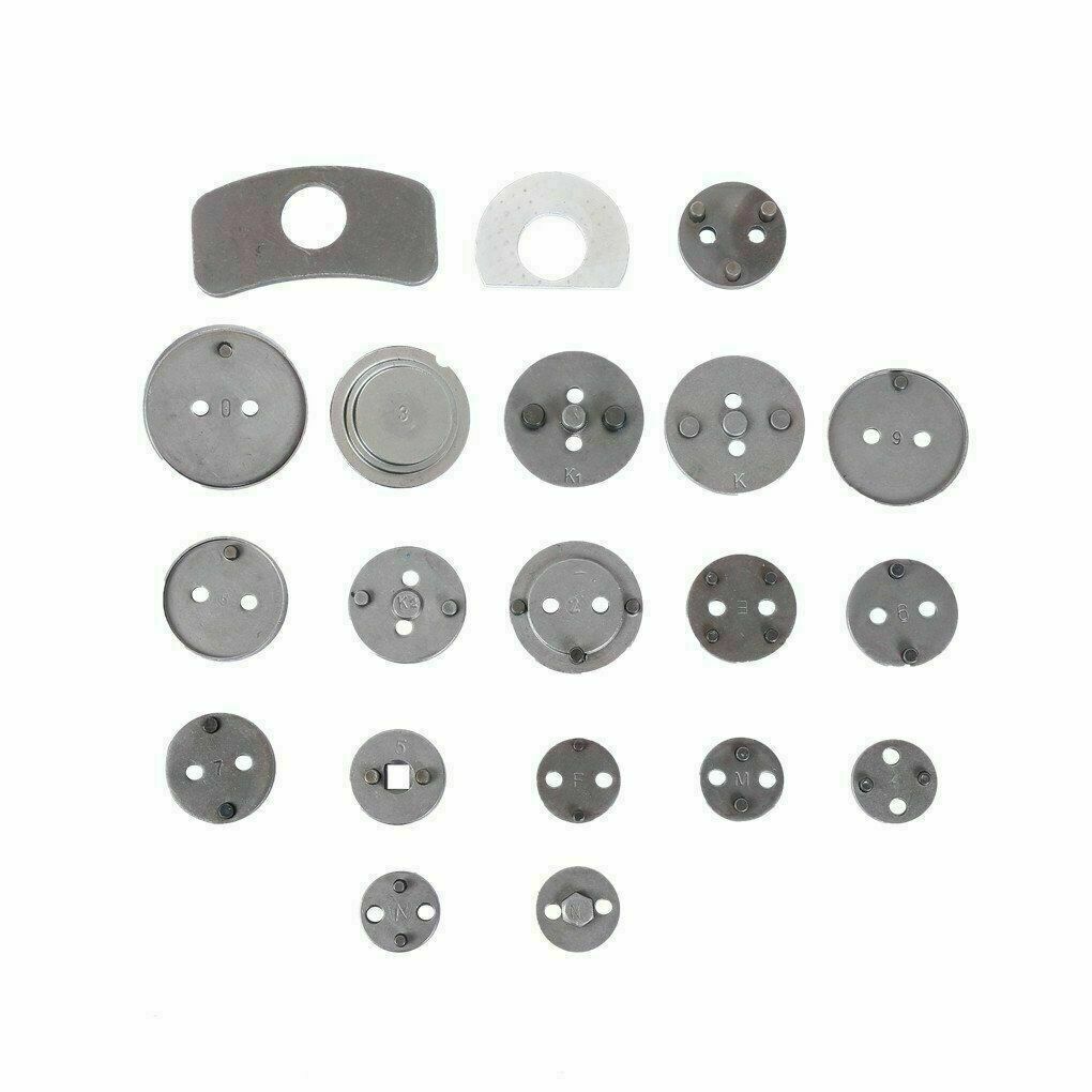 22Pcs New Portable Brake Rear Caliper Wind Back Tool Kit Car Truck Break Disc